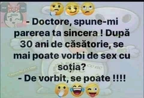 Doctore, după 30 de ani de căsătorie se mai poate vorbi de sex cu soția? De vorbit, se poate!