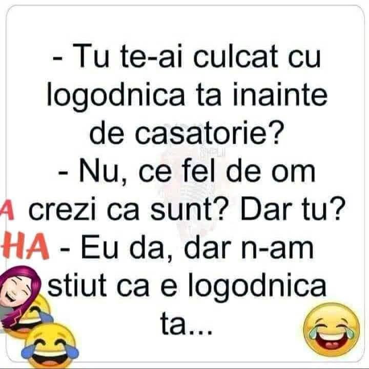Te-ai culcat cu logodnica ta înainte de căsătorie? Nu, ce fel de om crezi că sunt? Dar tu? Eu da, dar n-am știut că e logodnica ta