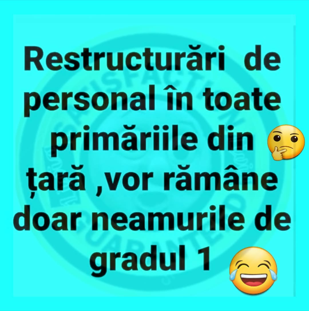 Restructurări de personal în toate primăriile din țară: vor rămâne doar neamurile de gradul 1