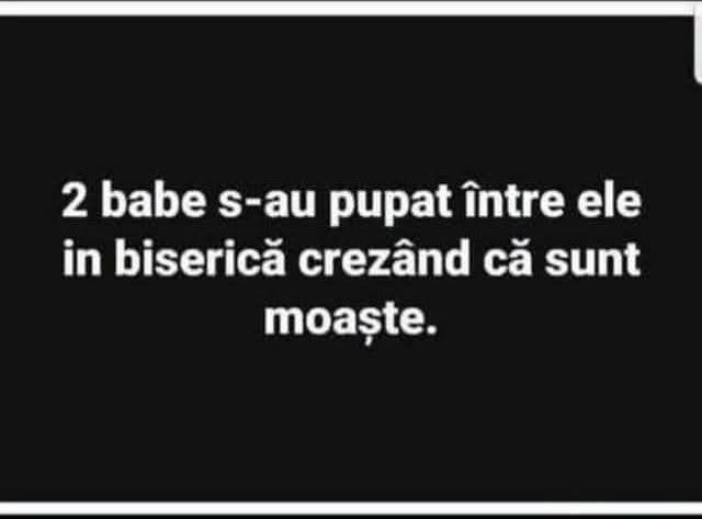 2 babe s-au pupat între ele în biserică, crezând că sunt moaște