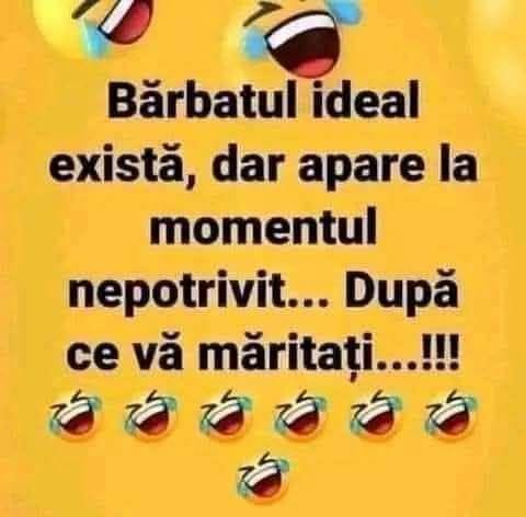 Bărbatul ideal există, dar apare la momentul nepotrivit... după ce vă măritați!