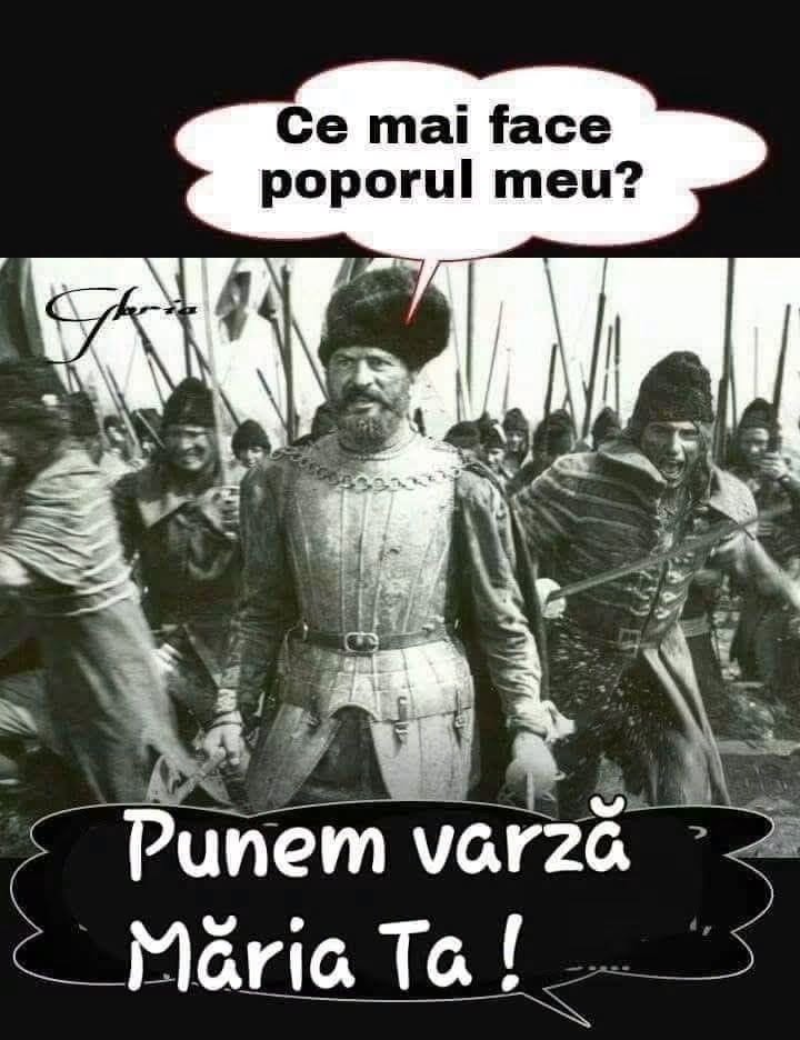 Ce mai face poporul meu? Punem varză, Măria Ta!