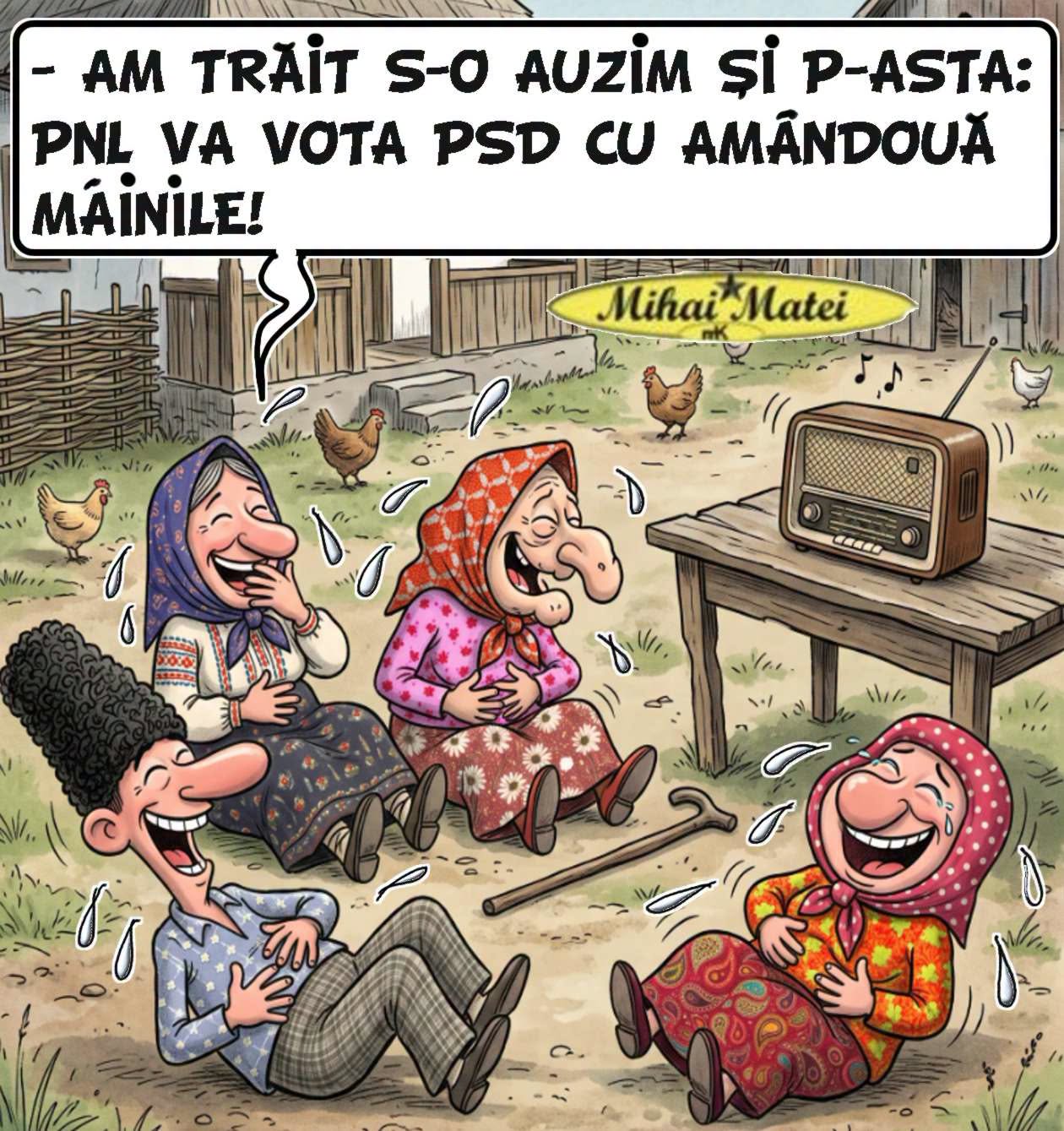 Am trăit s-o auzim și p-asta: PNL va vota PSD cu amândouă mâinile!