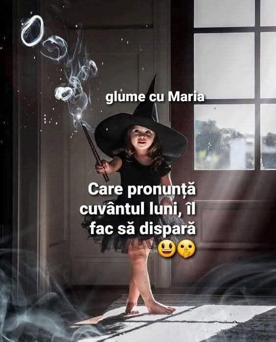 Care pronunță cuvântul „luni”, îl fac să dispară!