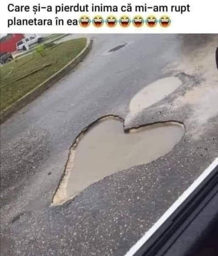 Care și-a pierdut inima că mi-am rupt planetara în ea