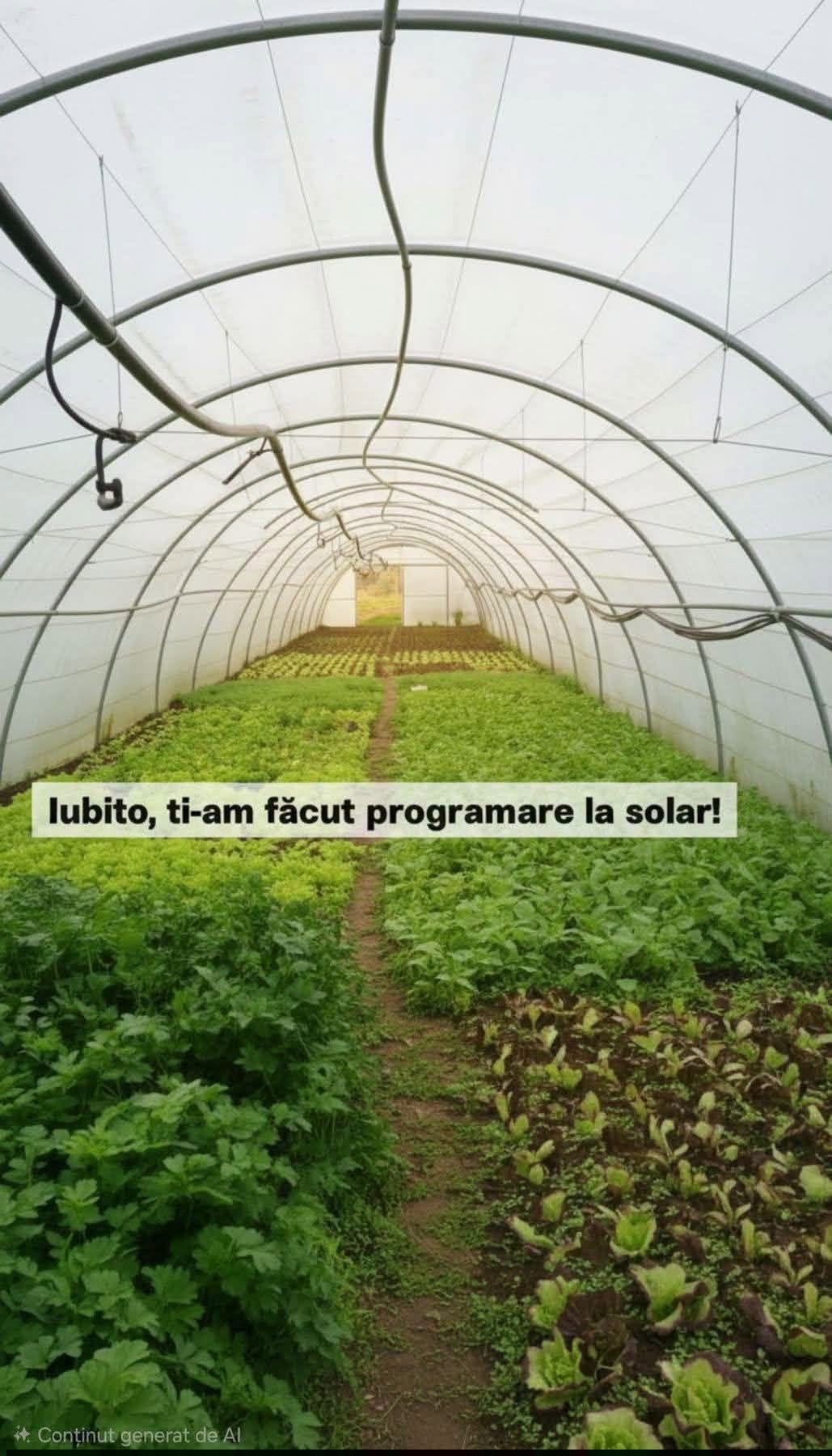 Iubito, ți-am făcut programare la solar!