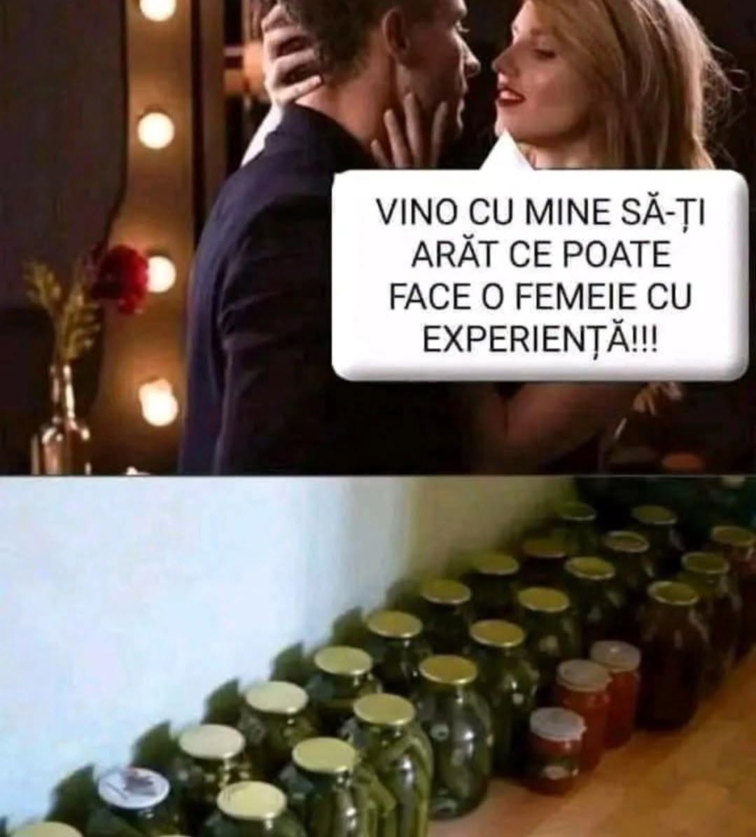 Vino cu mine să-ți arăt ce poate face o femeie cu experiență!