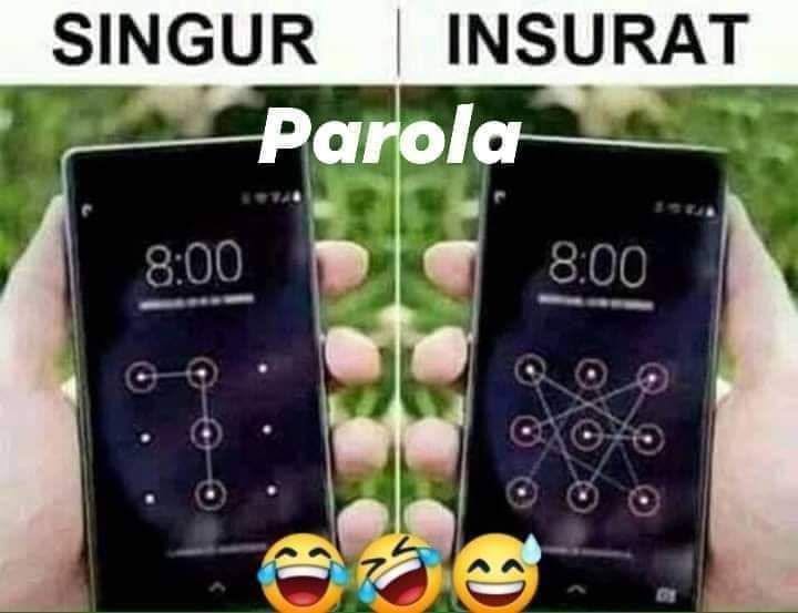 Parola telefonului: singur vs. însurat