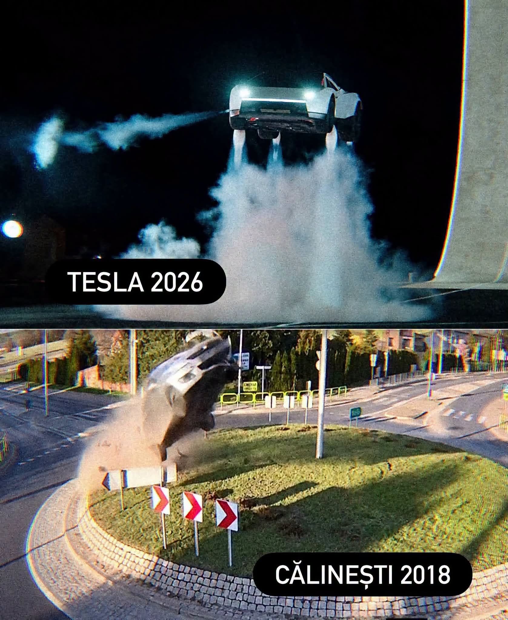 Tesla 2026 vs. Călinești 2018