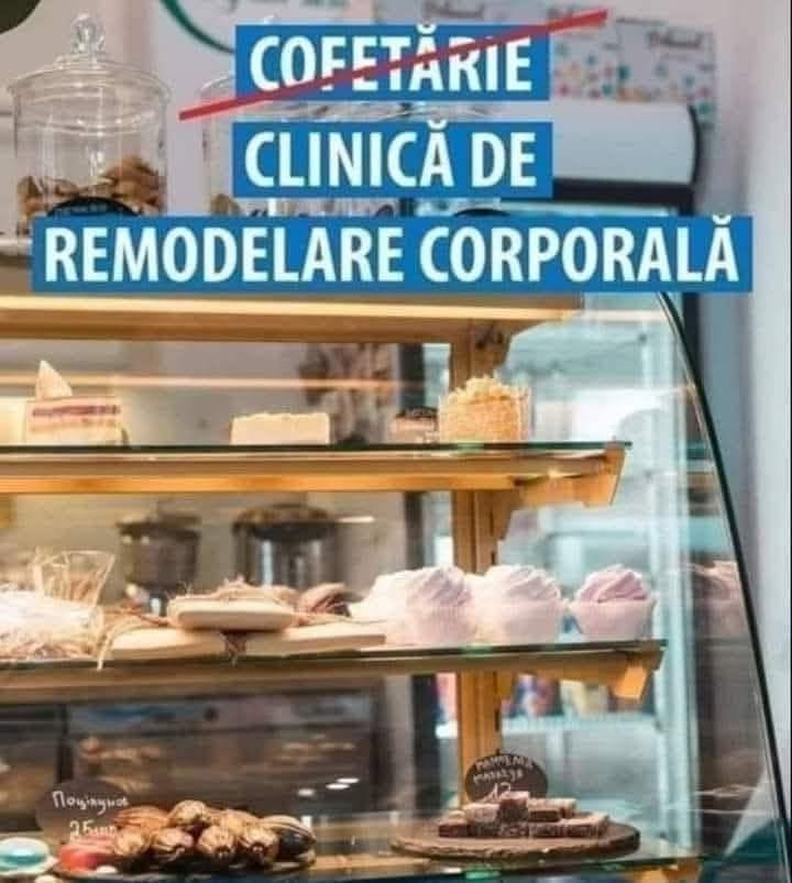 Cofetărie sau clinică de remodelare corporală
