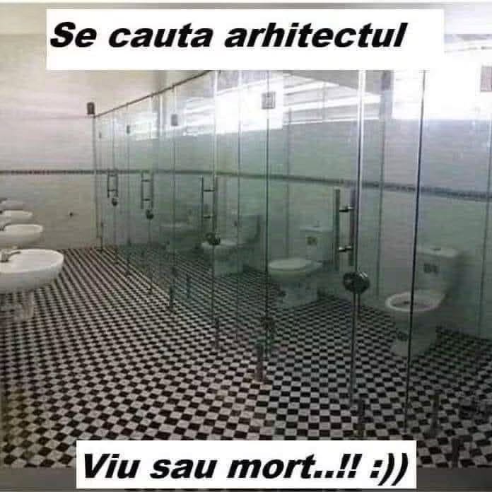 Se caută arhitectul. Viu sau mort!