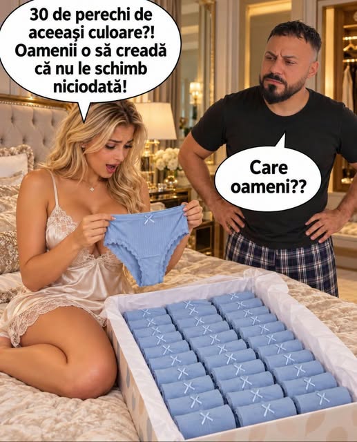 30 de perechi de aceeași culoare?! Oamenii o să creadă că nu le schimb niciodată! Care oameni??