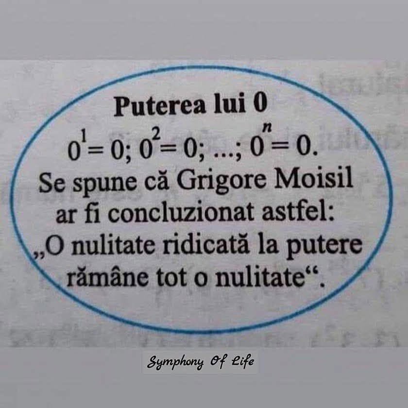 Puterea lui 0: o nulitate ridicată la putere rămâne tot o nulitate