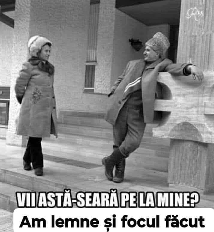 Vii astă-seară pe la mine? Am lemne și focul făcut