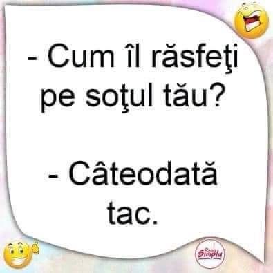 Cum îl răsfeți pe soțul tău? Câteodată tac