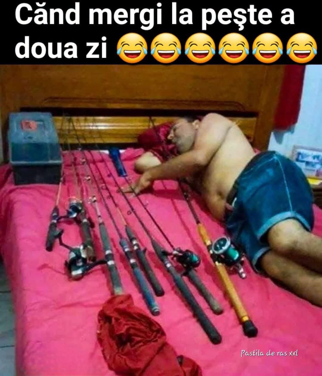 Când mergi la pește a doua zi