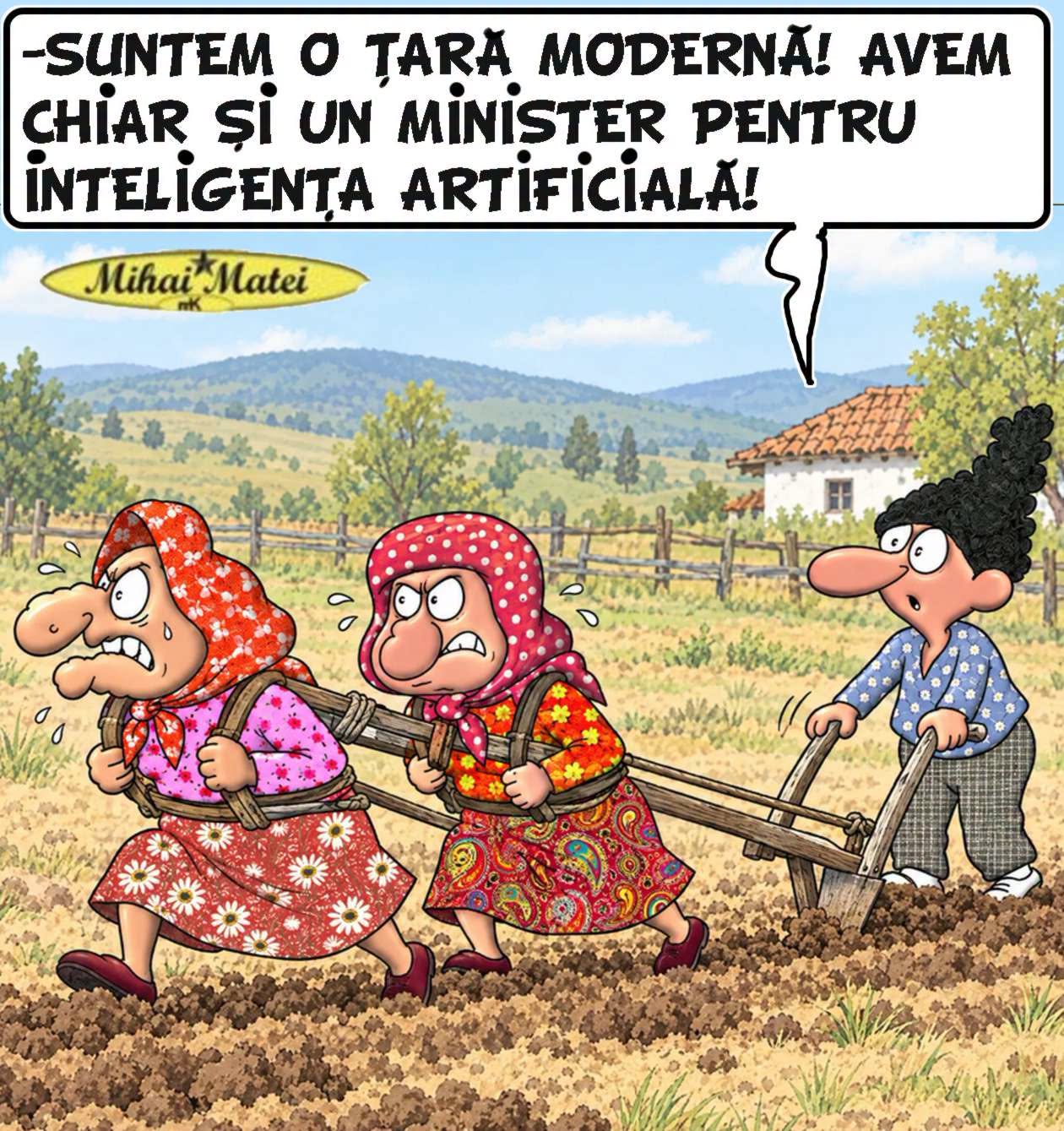 Suntem o țară modernă! Avem chiar și un minister pentru inteligența artificială!