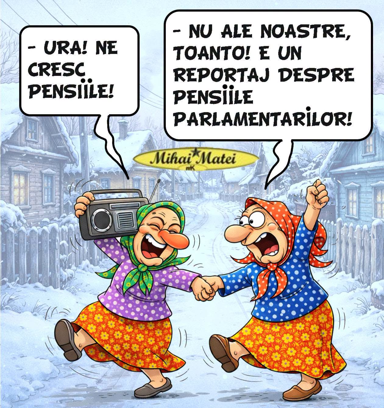 Ura! Ne cresc pensiile! Nu ale noastre, Toanto! E un reportaj despre pensiile parlamentarilor!