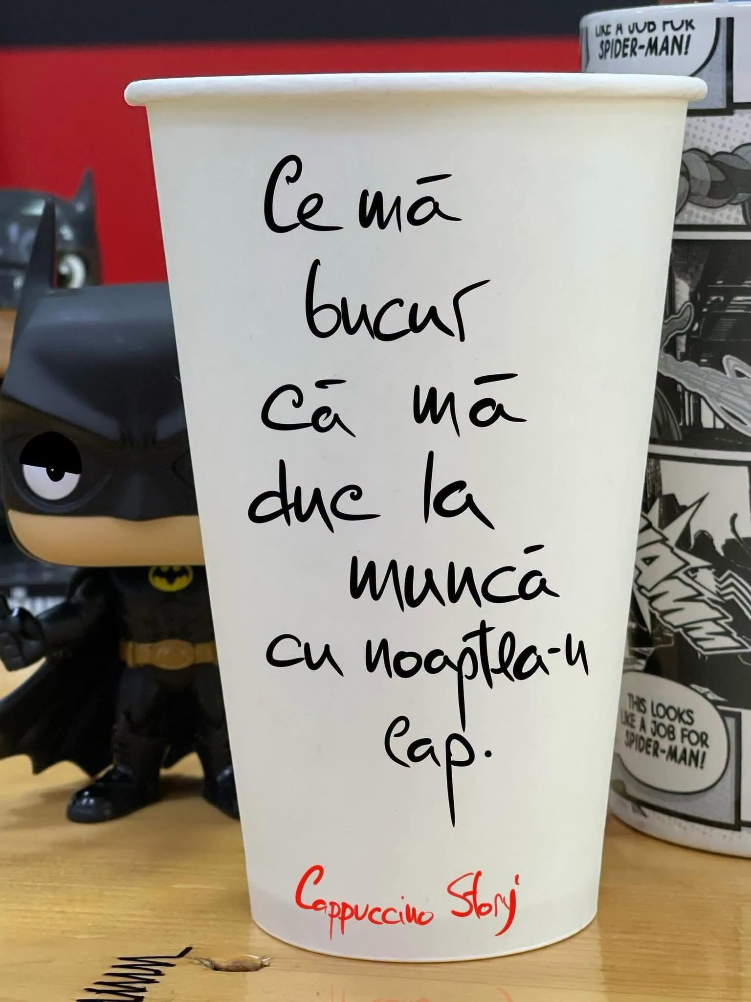 Ce mă bucur că mă duc la muncă cu noaptea-n cap