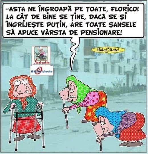Asta ne îngroapă pe toate, Florico! La cât de bine se ține, dacă se și îngrijește puțin, are șanse să apuce vârsta de pensionare!
