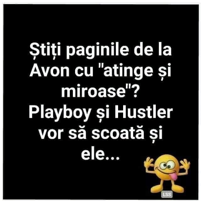 Știți paginile de la Avon cu «atinge și miroase»? Playboy și Hustler vor să scoată și ele...
