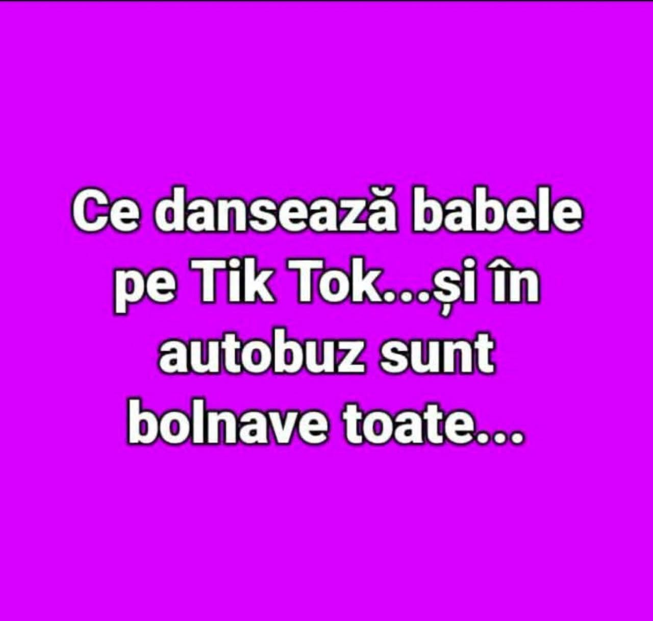 Ce dansează babele pe TikTok... și în autobuz sunt bolnave toate...