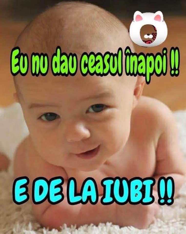 Eu nu dau ceasul înapoi!! E de la iubi!!