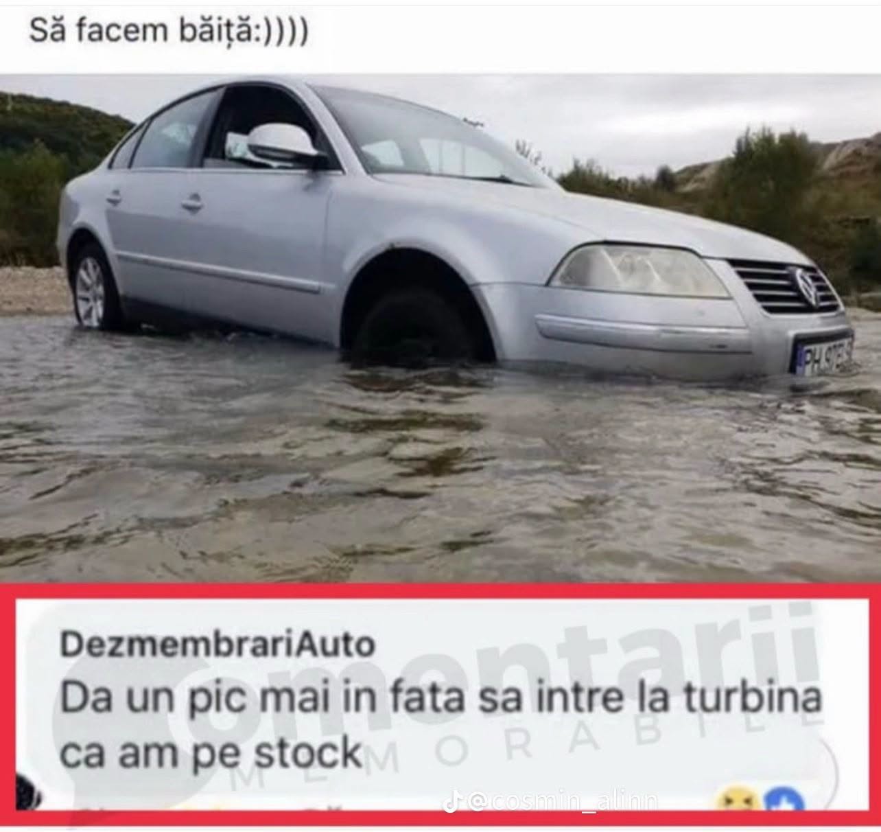 Să facem băiță! Dezmembrări Auto: Da un pic mai în față, să intre la turbină, că am pe stoc