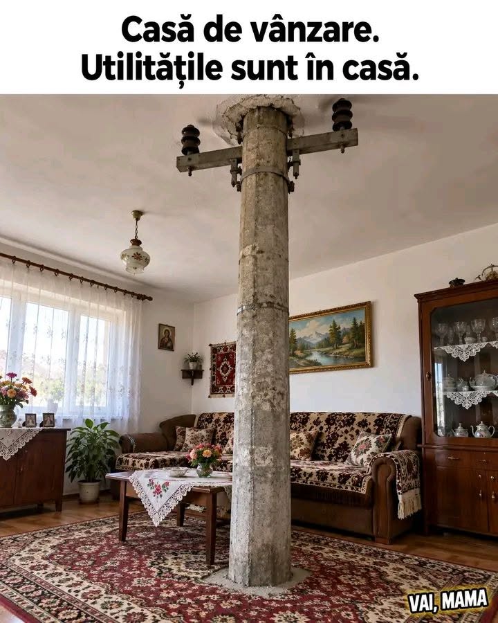 Casă de vânzare. Utilitățile sunt în casă.