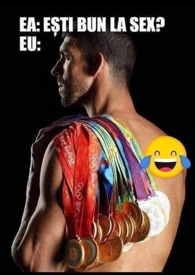Ea: Ești bun la sex? Eu: