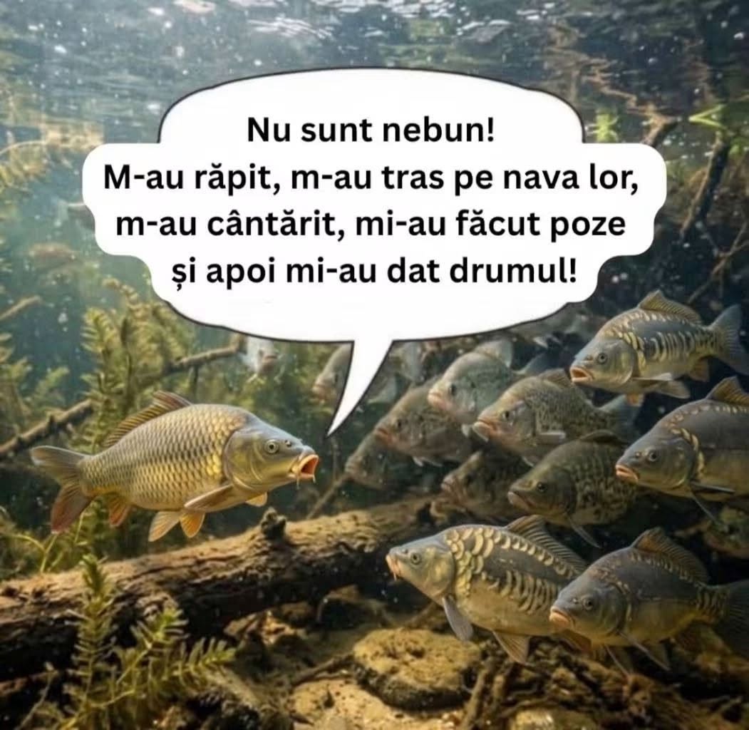 Nu sunt nebun! M-au răpit, m-au tras pe nava lor, m-au cântărit, mi-au făcut poze și apoi mi-au dat drumul!