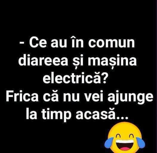 Ce au în comun diareea și mașina electrică? Frica că nu vei ajunge la timp acasă...