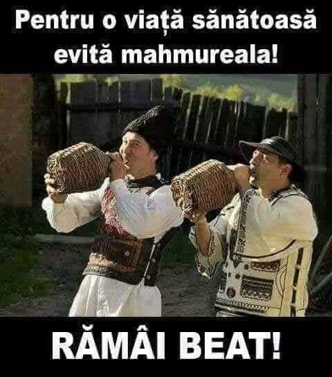 Pentru o viață sănătoasă, evită mahmureala! Rămâi beat!