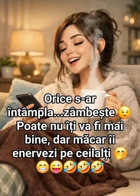 Orice s-ar întâmpla, zâmbește! Poate nu-ți va fi mai bine, dar măcar îi enervezi pe ceilalți