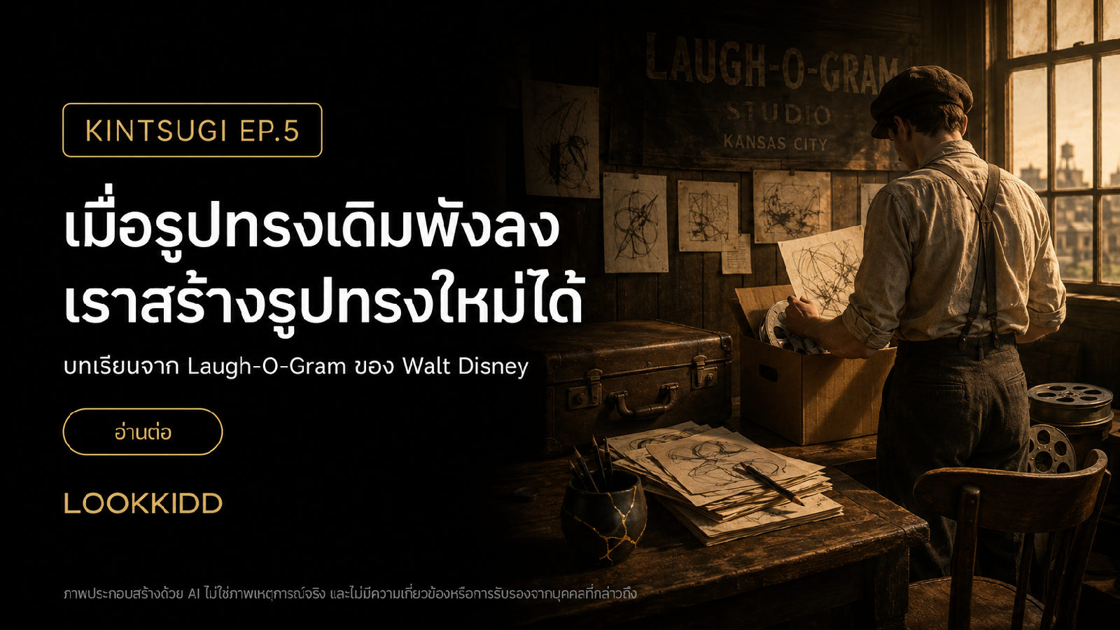 EP. 5 | เมื่อรูปทรงเดิมพังลง เราสร้างรูปทรงใหม่ได้