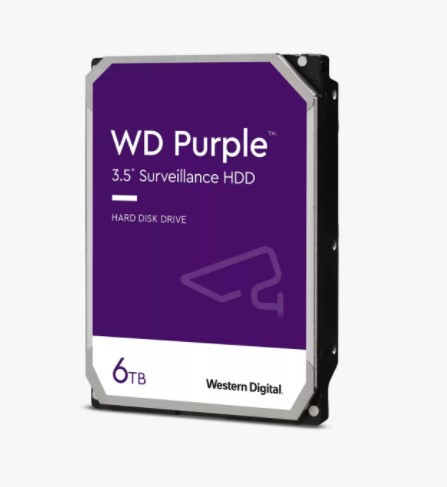 6 TB 3.5 WD 5400RPM 64MB PURPLE WD60PURZ