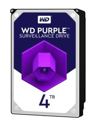 WD PURPLE 4TB 5400RPM 64MB