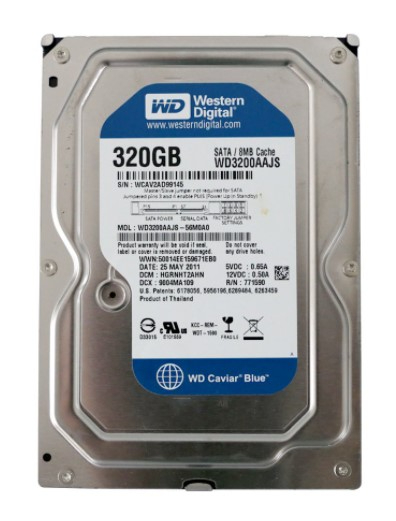 WD WD3200AAJS 320GB HDD 8MB