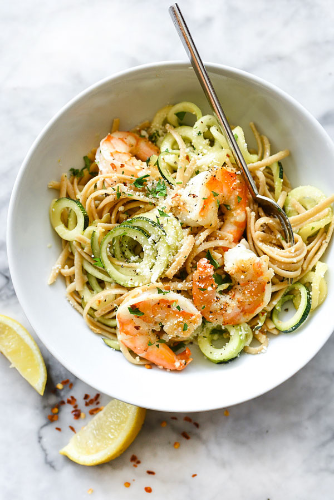 Linguini Karkalec + Kung.