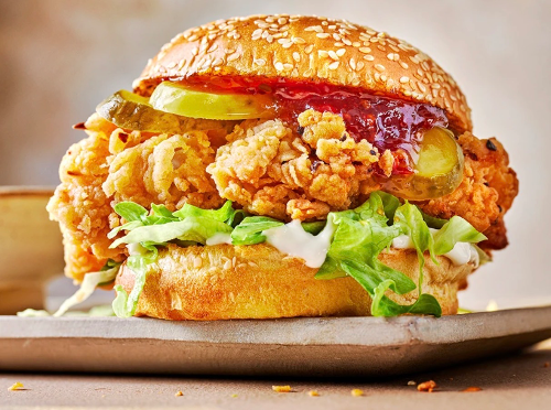 Chicken burger