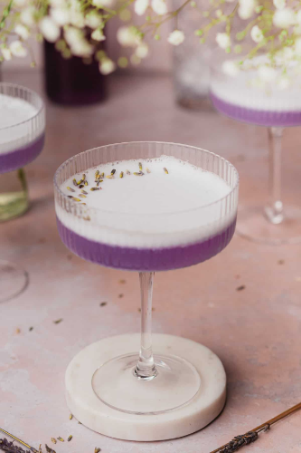 Lavender Gin Fizz