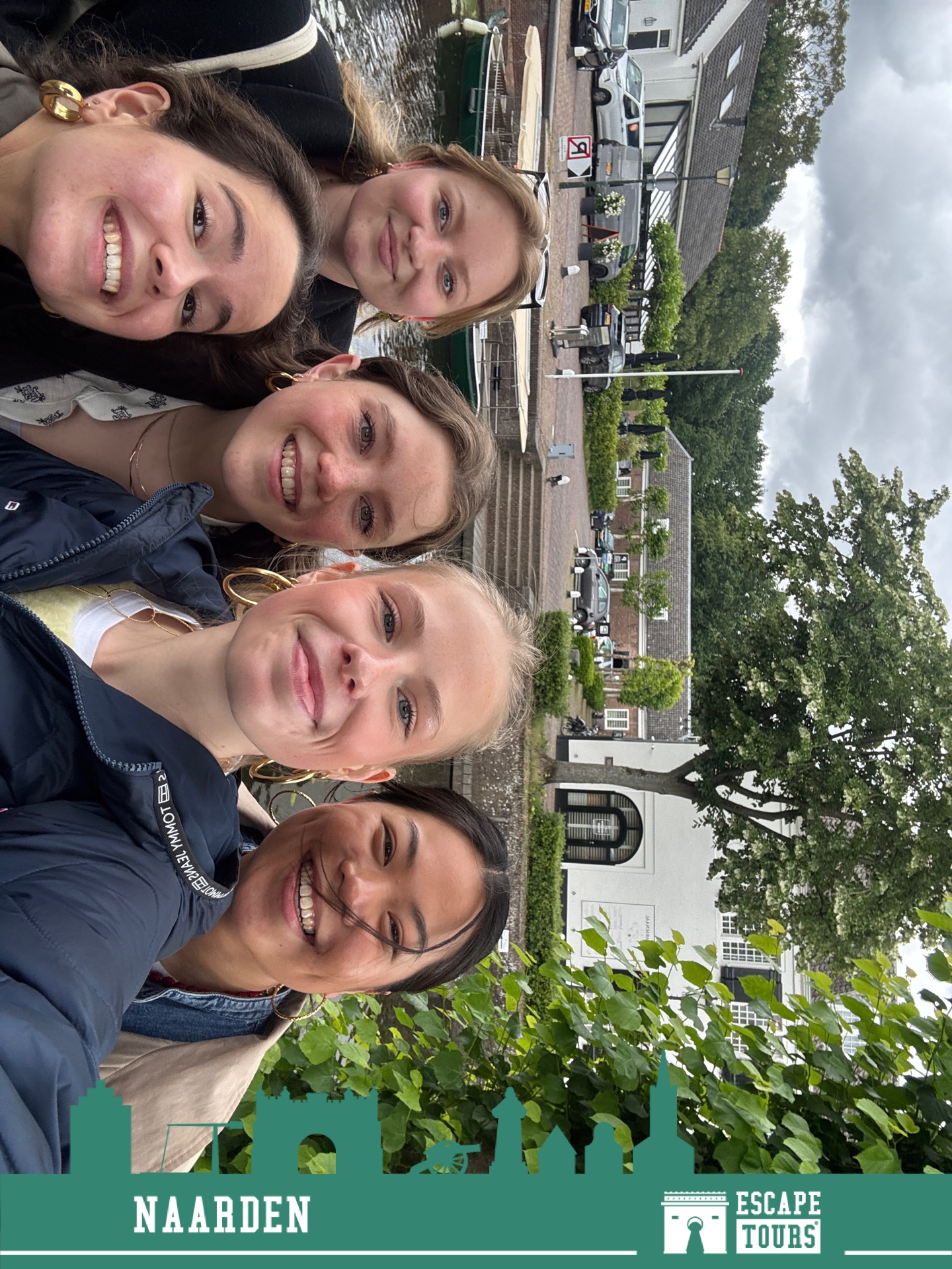Teamfoto van De winnars