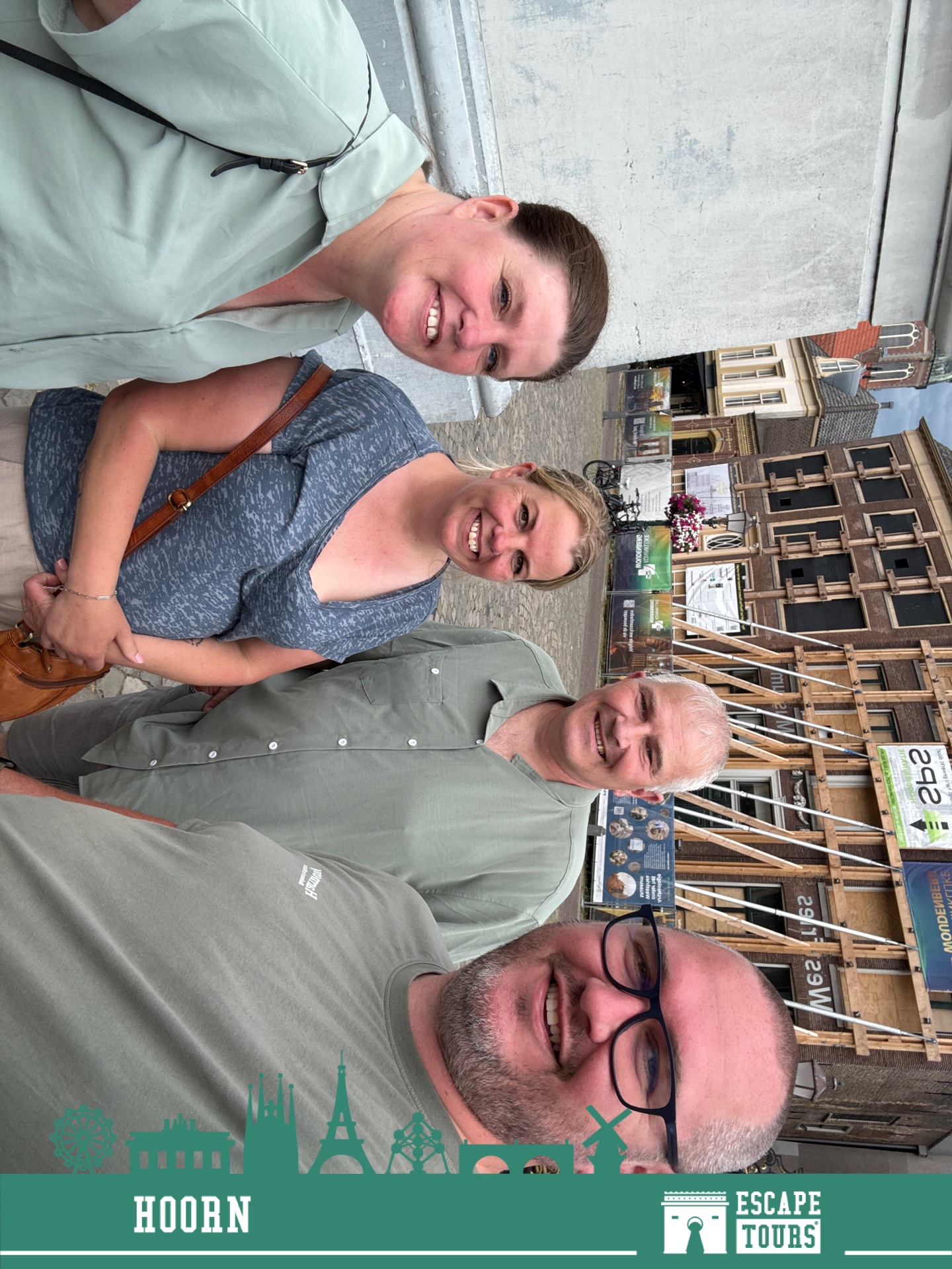 Teamfoto von „Kaartje leggen“