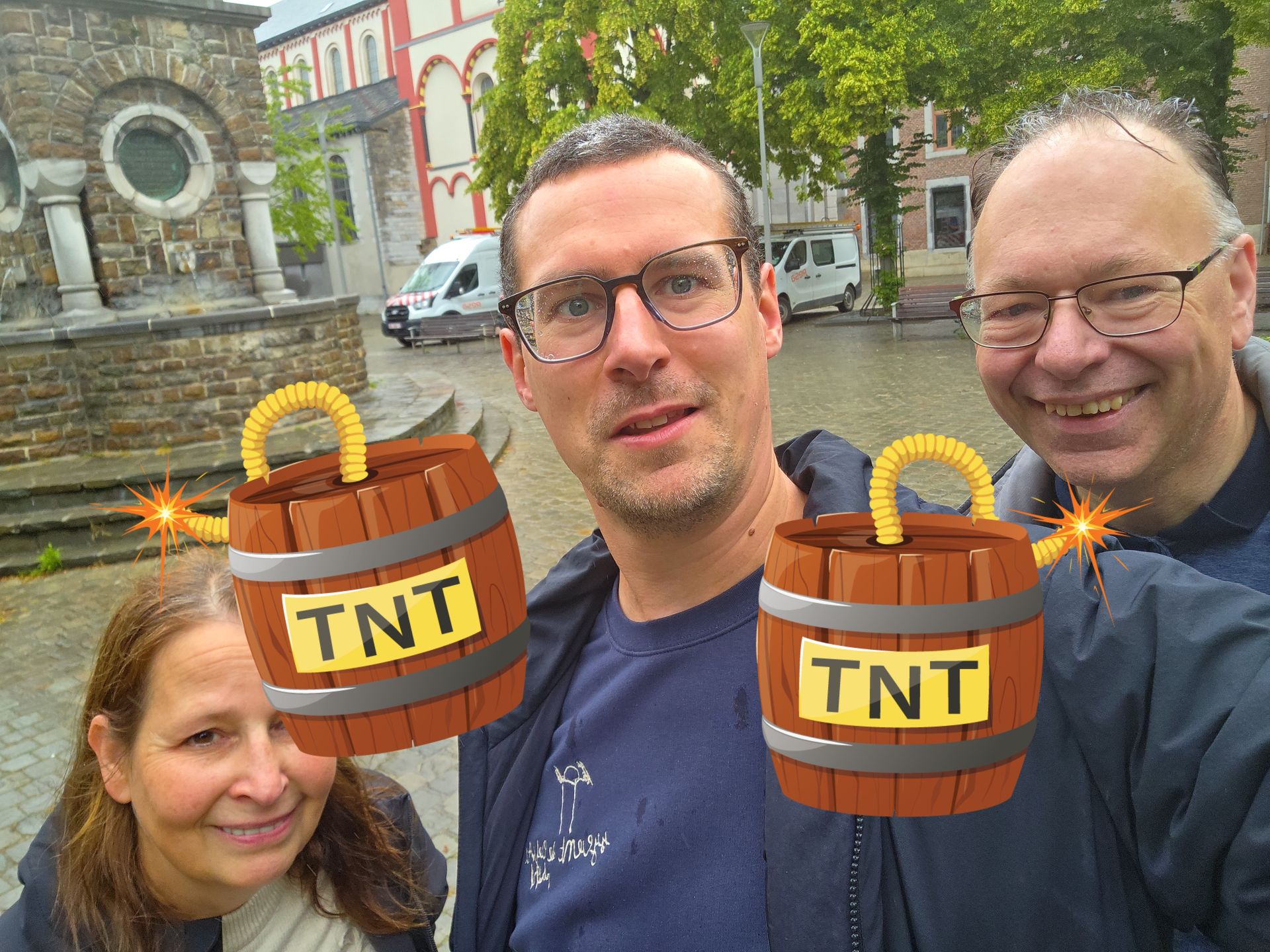Teamfoto van Team 1