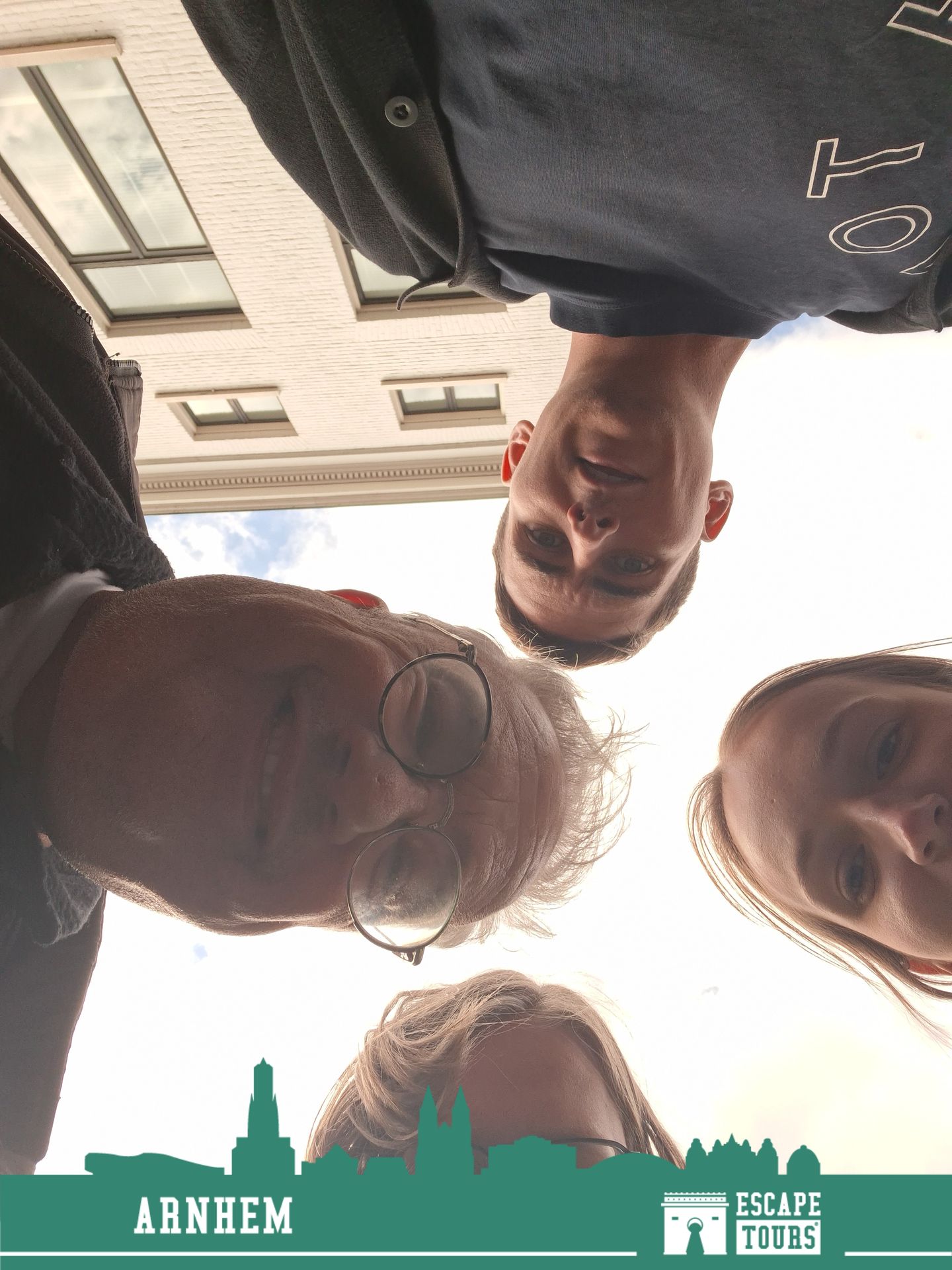 Teamfoto van Doe wat joh