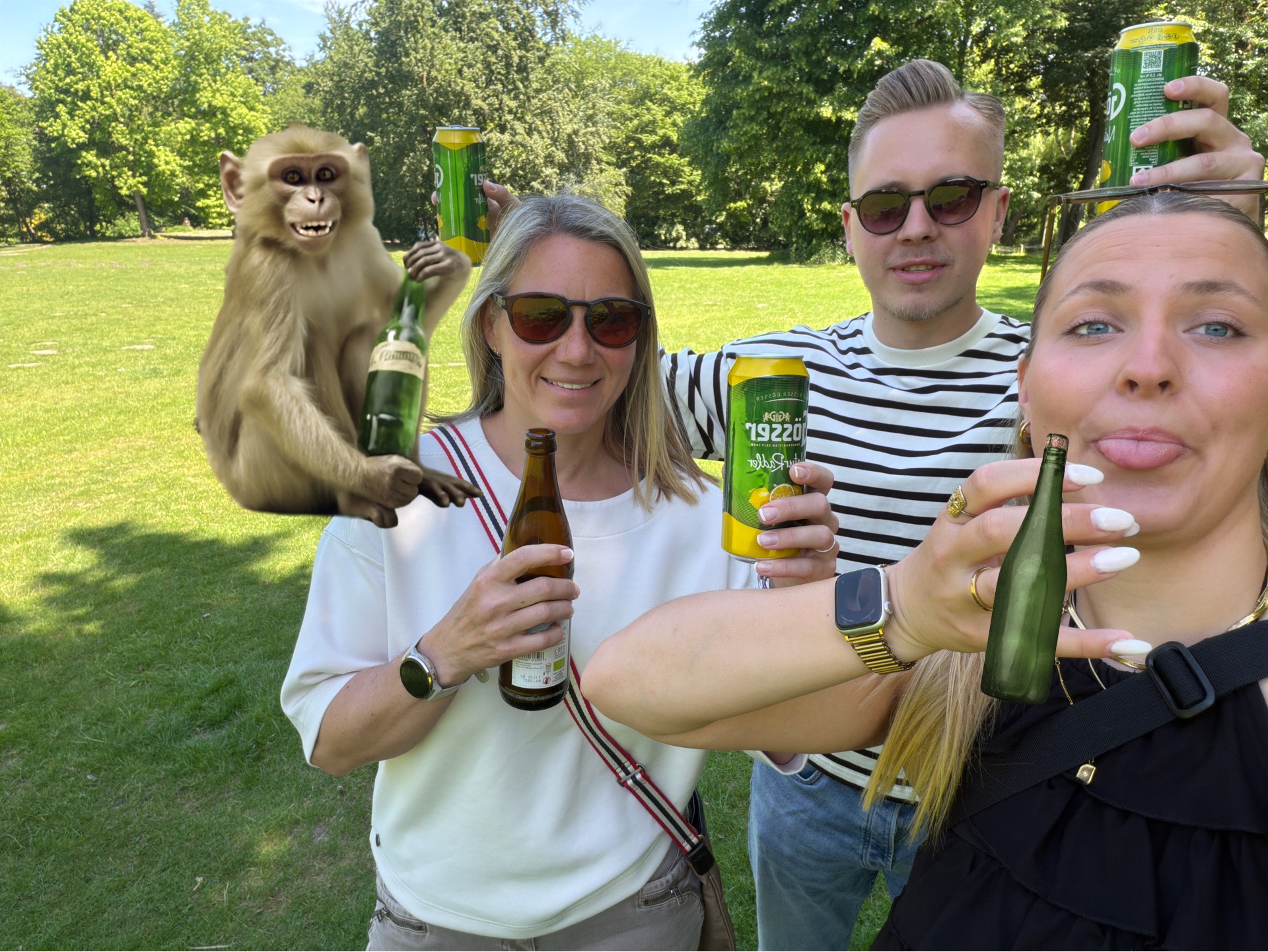 Teamfoto van Timo und die Chicks