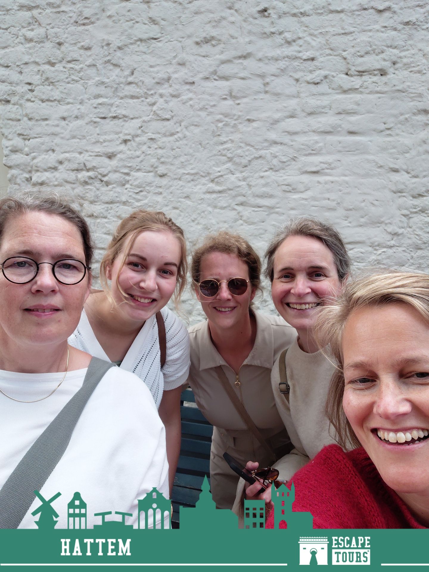 Teamfoto van snelle jelles