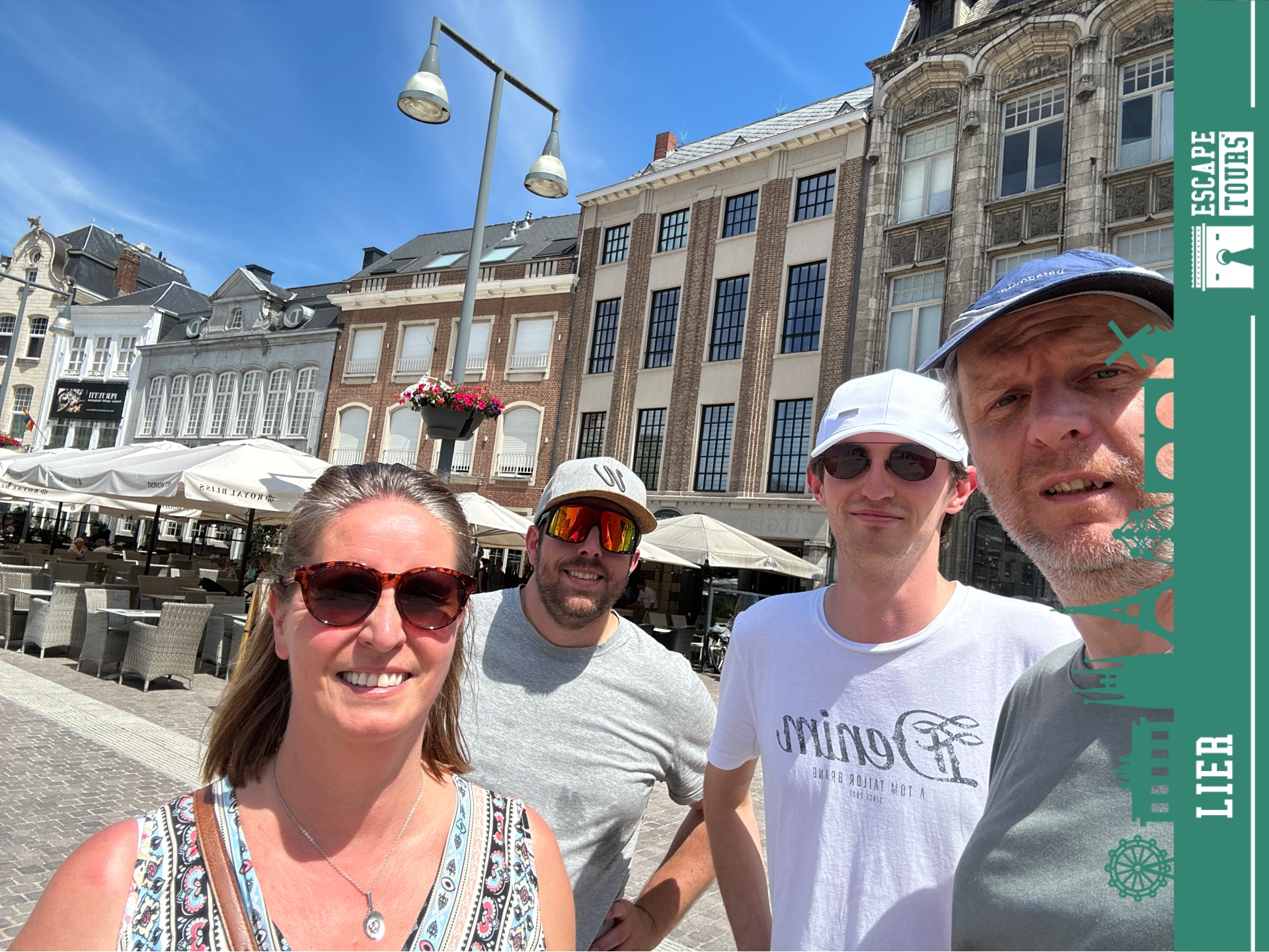 Teamfoto van De lierenaars
