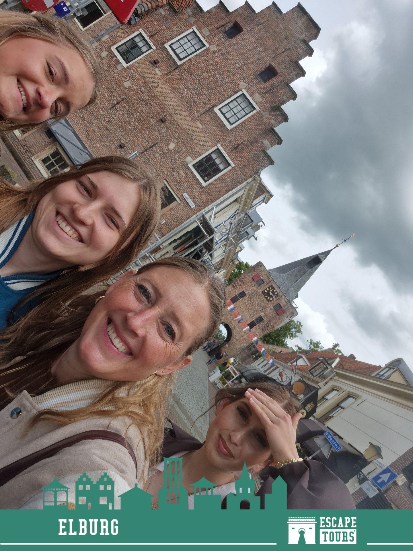 Teamfoto van Escape Divas
