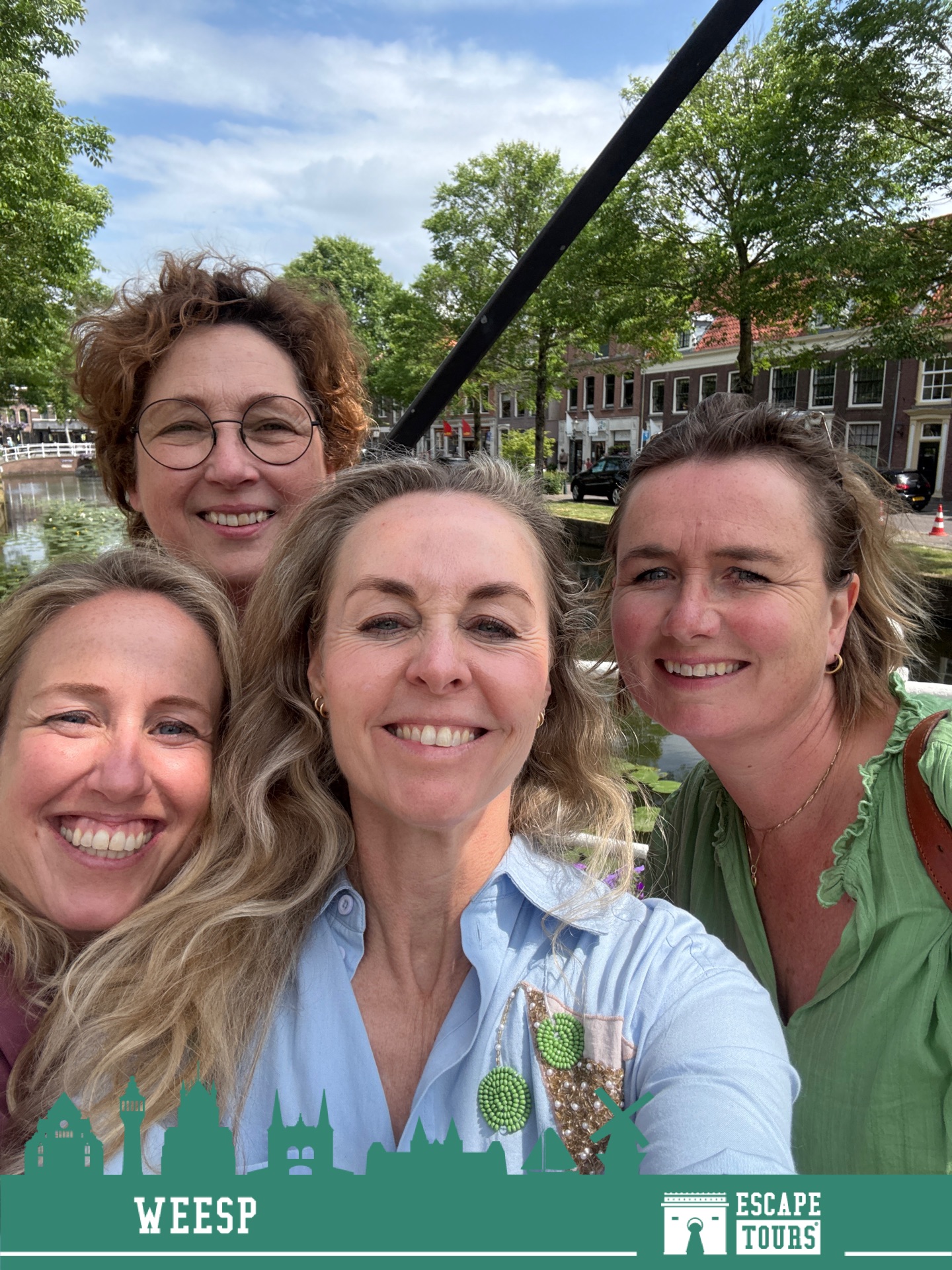 Teamfoto van Team up